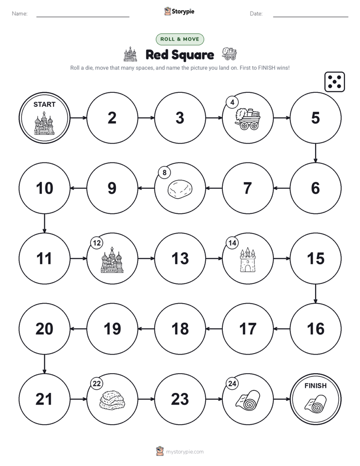 Roll & Move Game