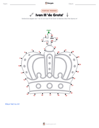 Ivan III 'de Grote' afdrukbare werkblad voorbeeld