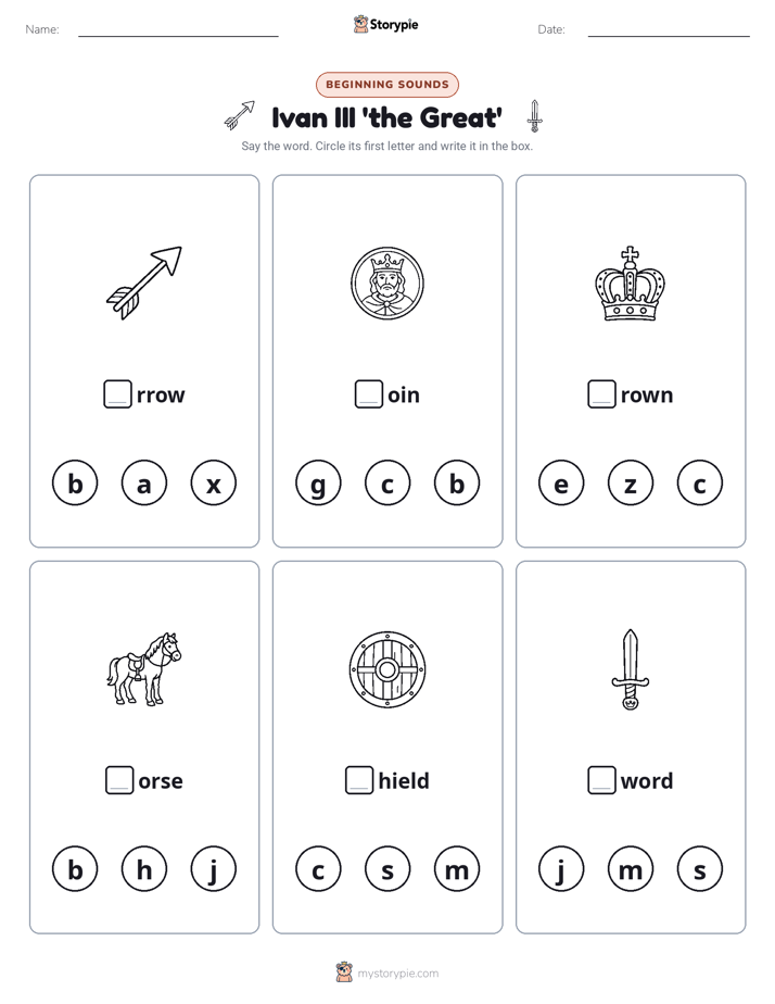 Beginning Sounds