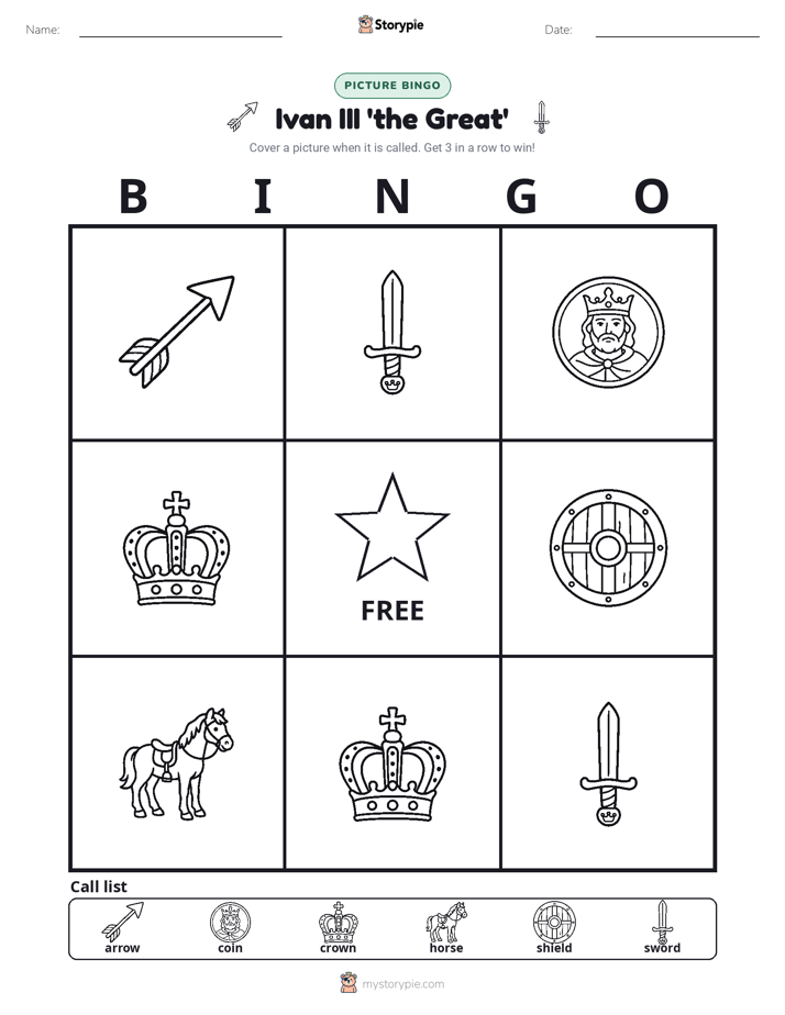 Picture Bingo