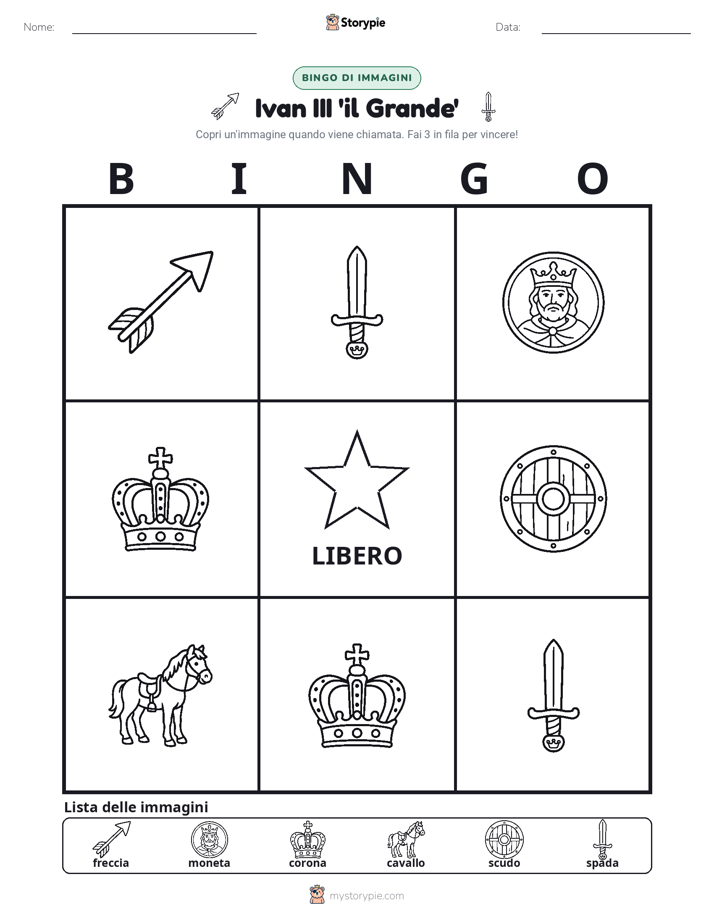 Bingo delle Immagini
