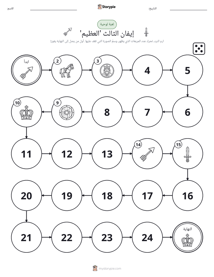لعبة لف و تحرك