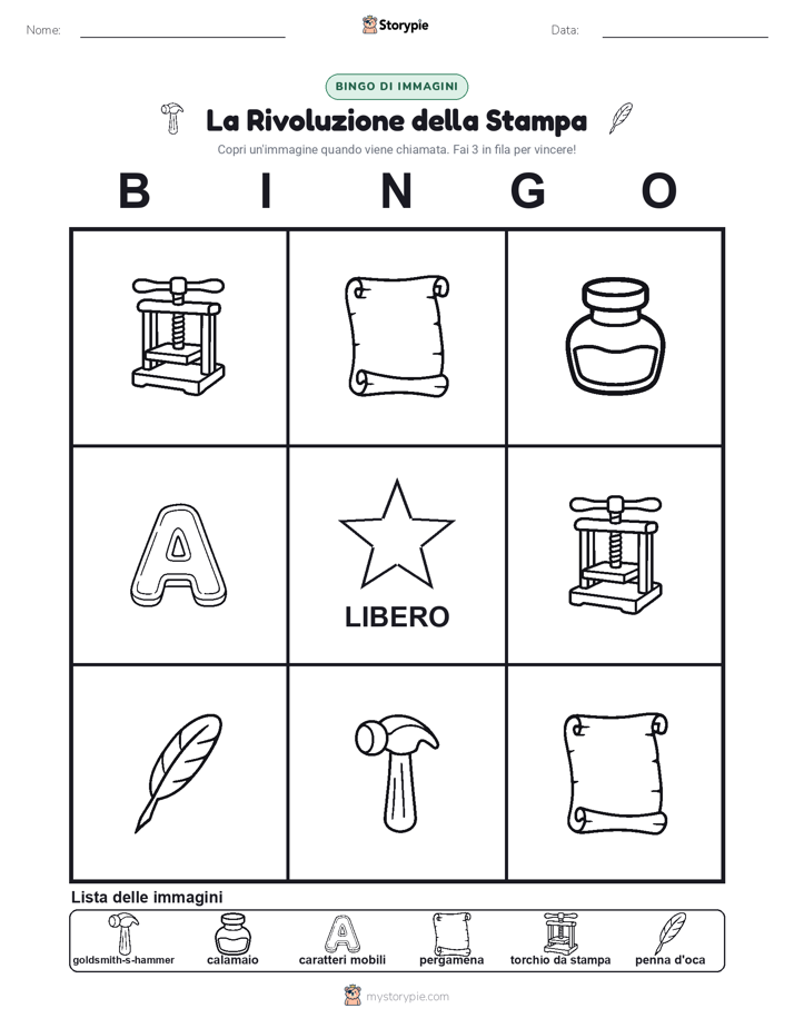 Bingo delle Immagini