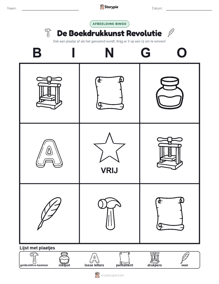 Afbeelding Bingo