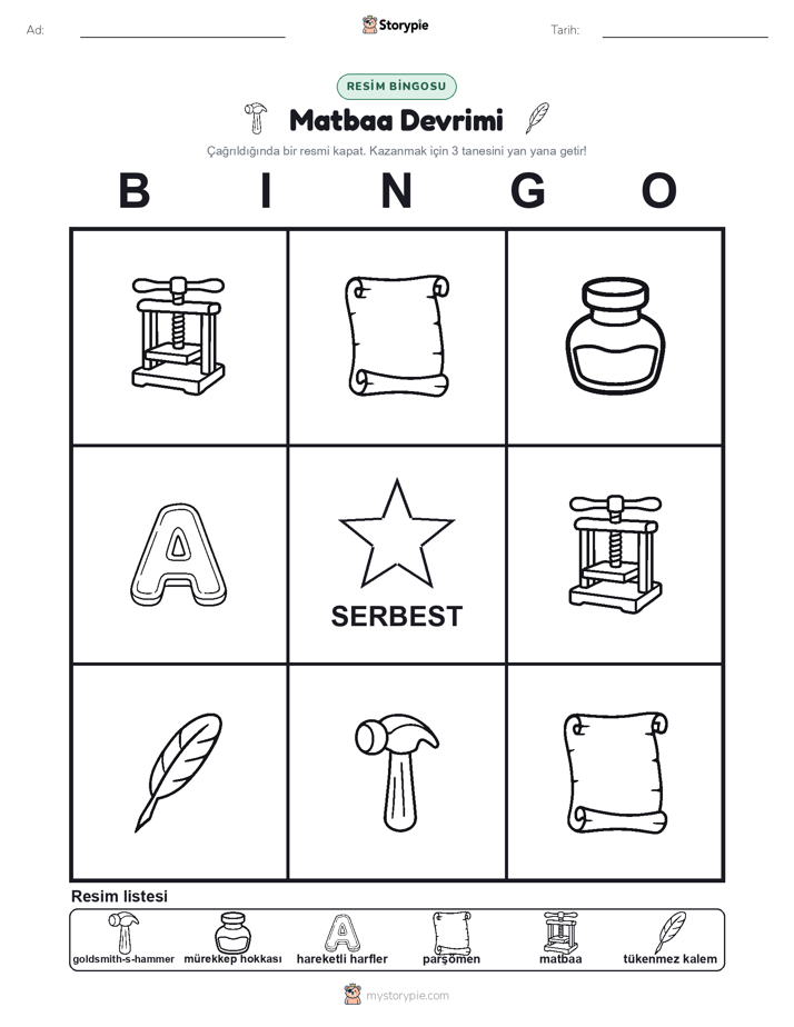 Resim Bingo