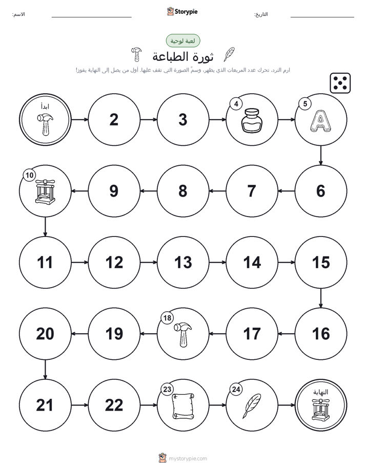 لعبة لف و تحرك