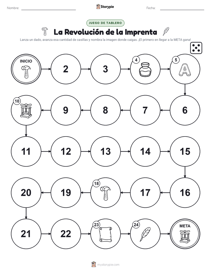 Juego de Rueda y Avanza