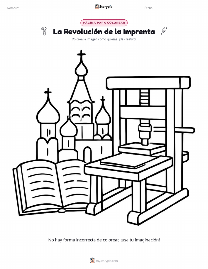Página para Colorear