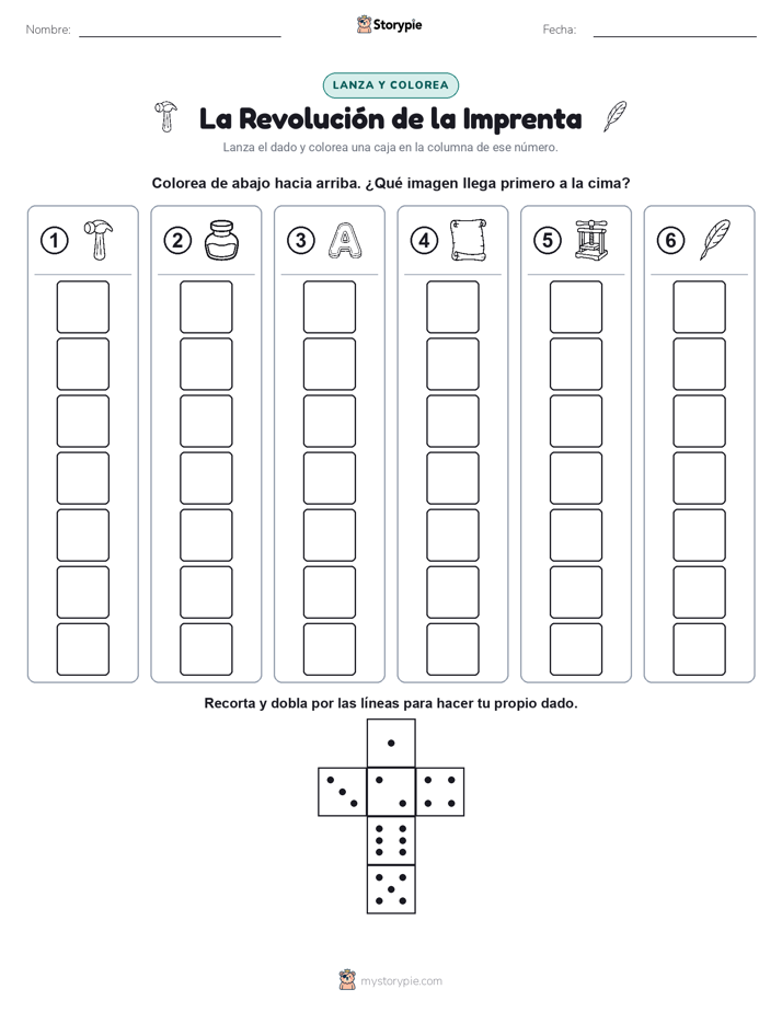Rueda y Colorea