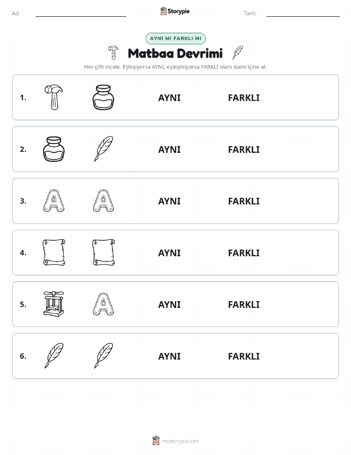 Aynı mı Farklı mı