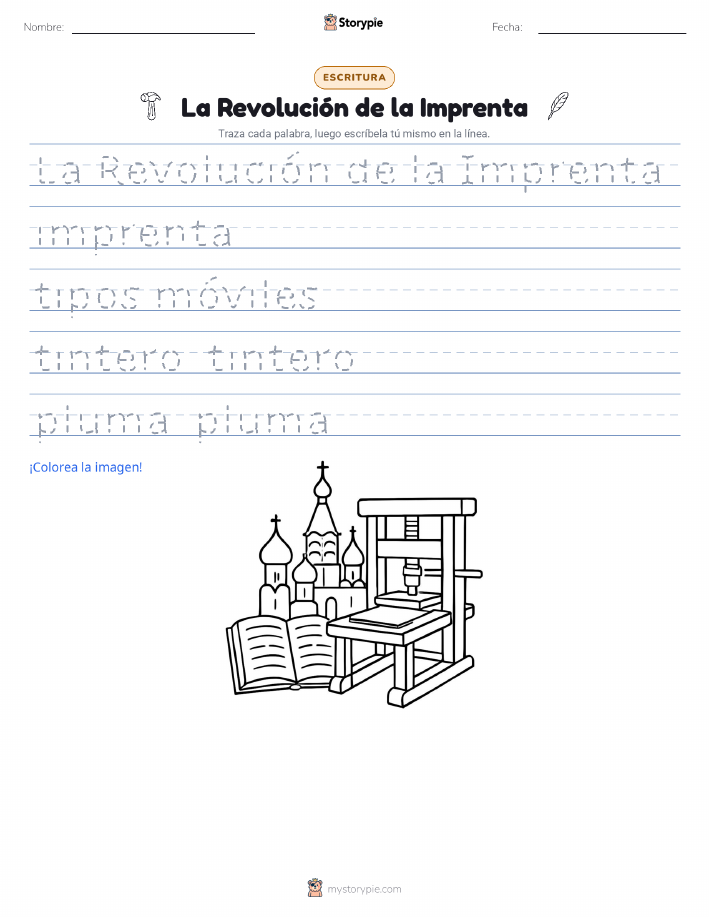 Práctica de Escritura
