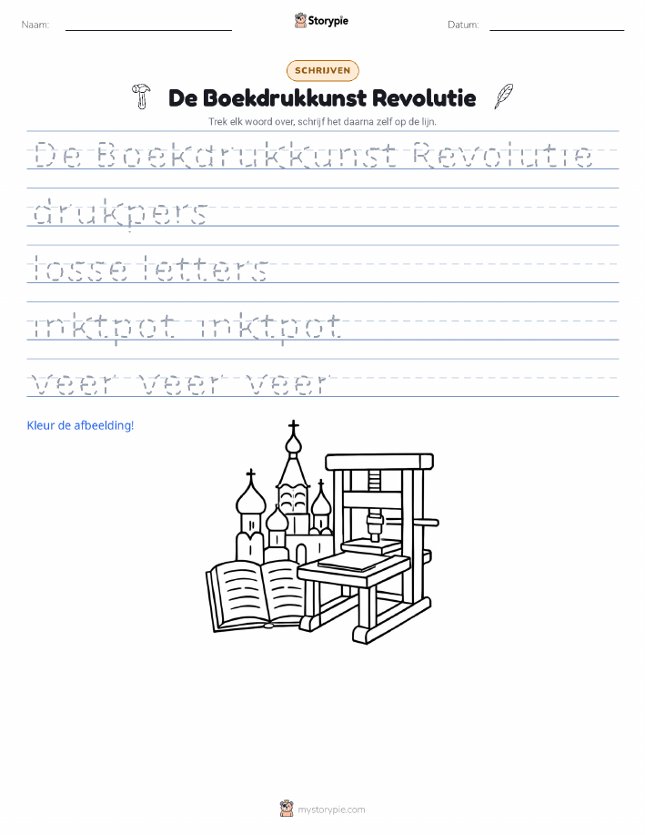 Schrijf Oefening
