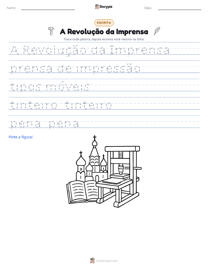 Prática de Escrita