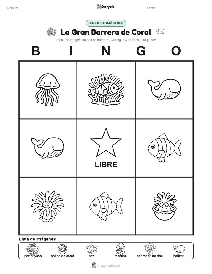 Bingo de Imágenes