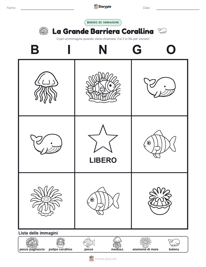 Bingo delle Immagini