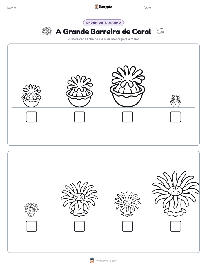 Ordem de Tamanho