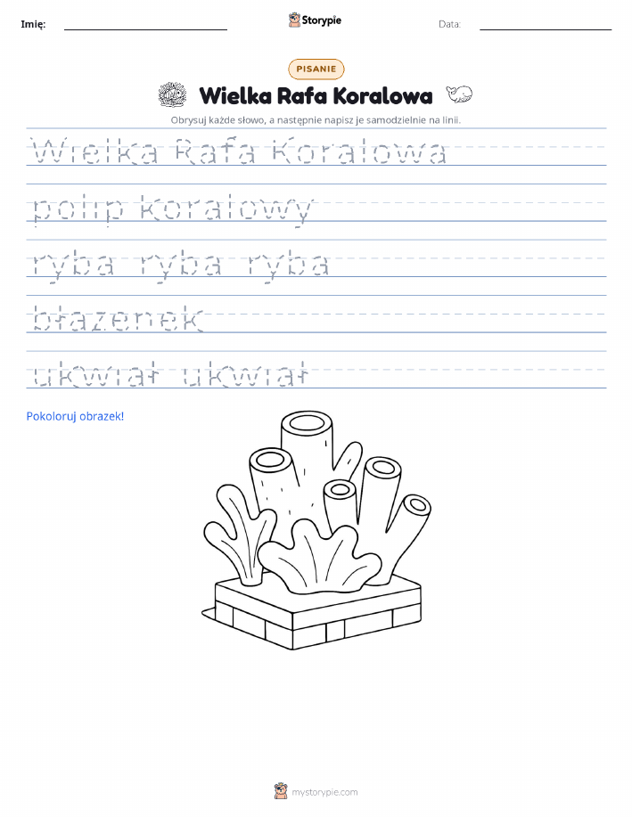 Ćwiczenie Pisania