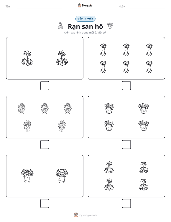 Đếm & Viết