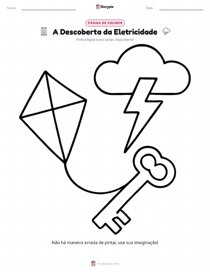 Página para colorir