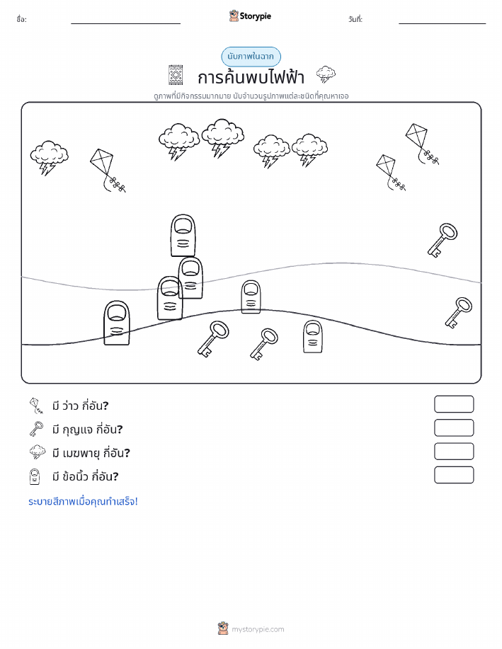 ฉากการนับ