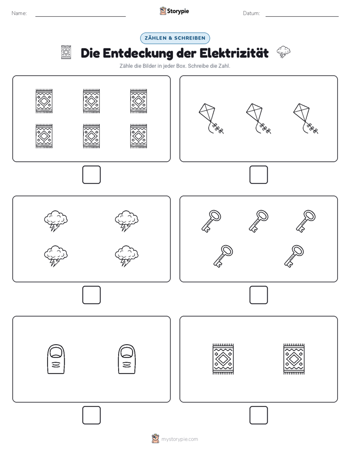 Zählen & Schreiben