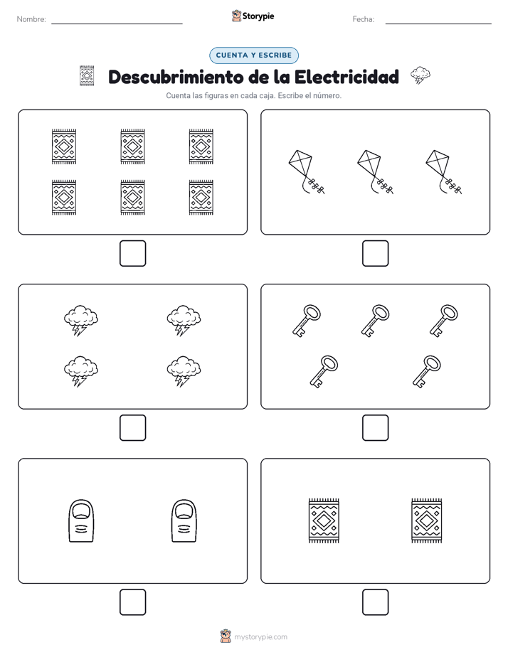 Cuenta y Escribe