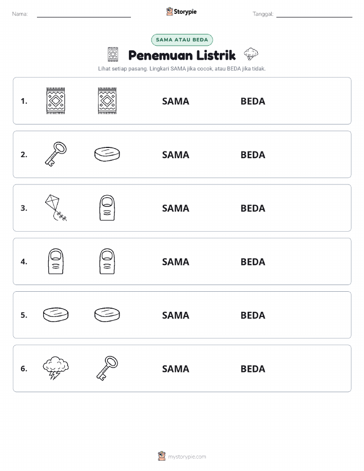 Sama atau Berbeda