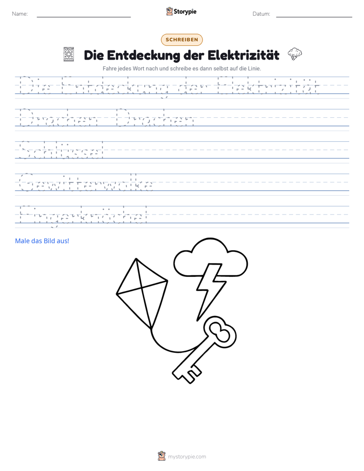Schreibübung