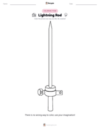Lightning Rod printable worksheet preview