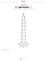 Lightning Rod printable worksheet preview