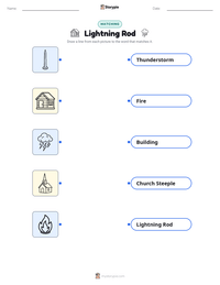 Lightning Rod printable worksheet preview