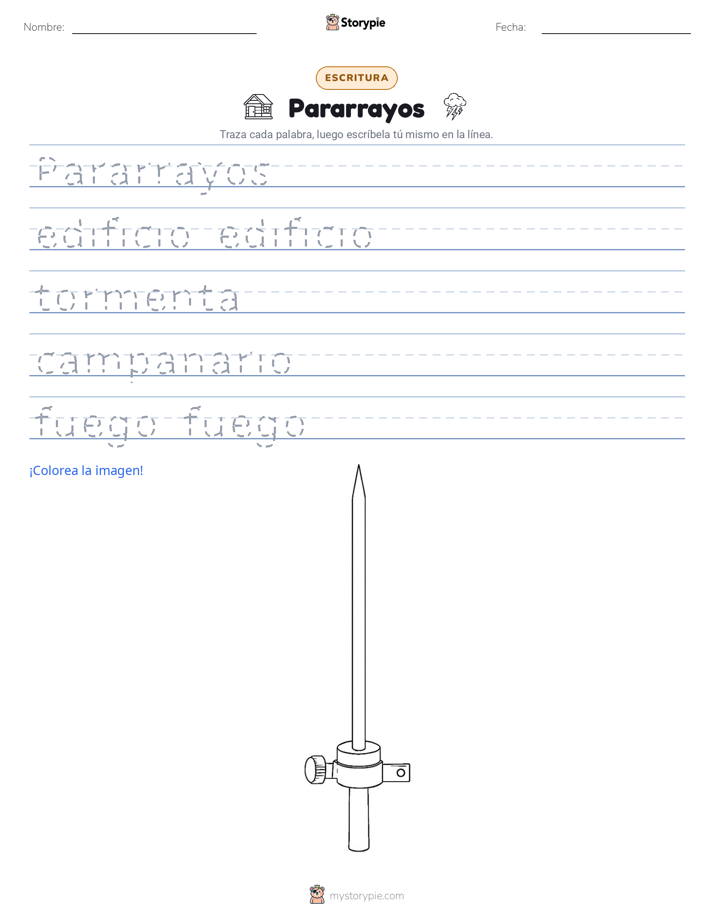 Práctica de Escritura