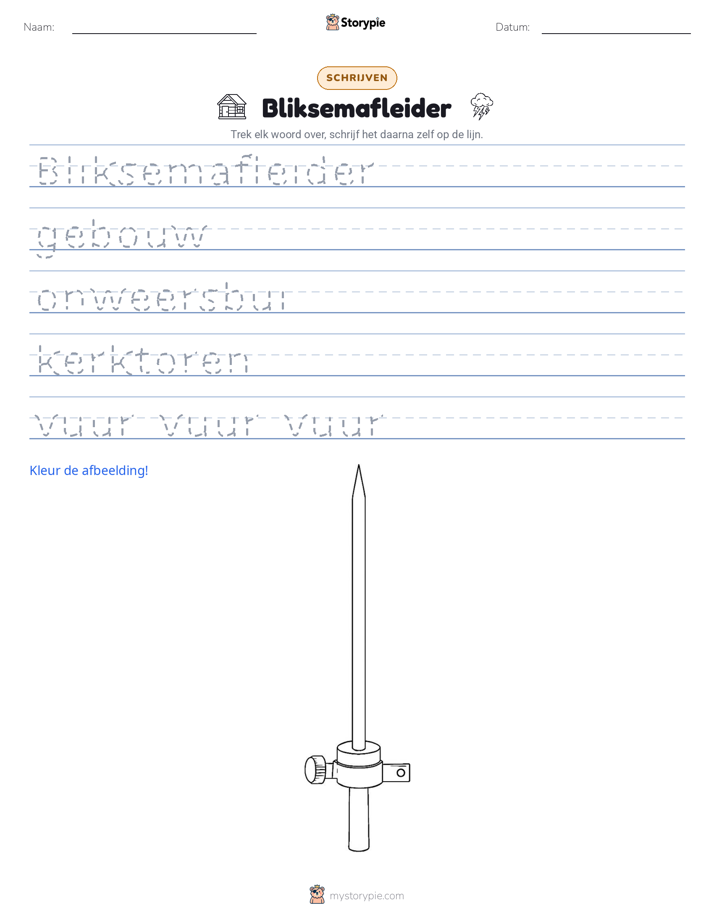 Schrijf Oefening