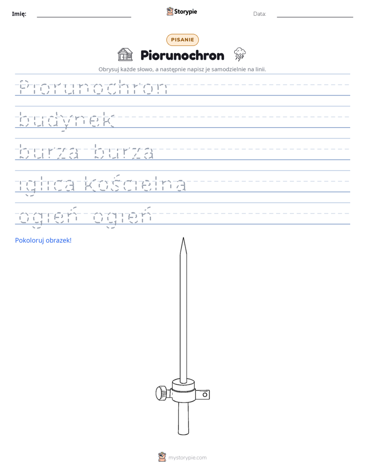 Ćwiczenie Pisania
