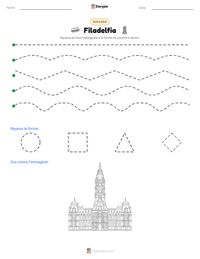 Anteprima della scheda stampabile di Filadelfia