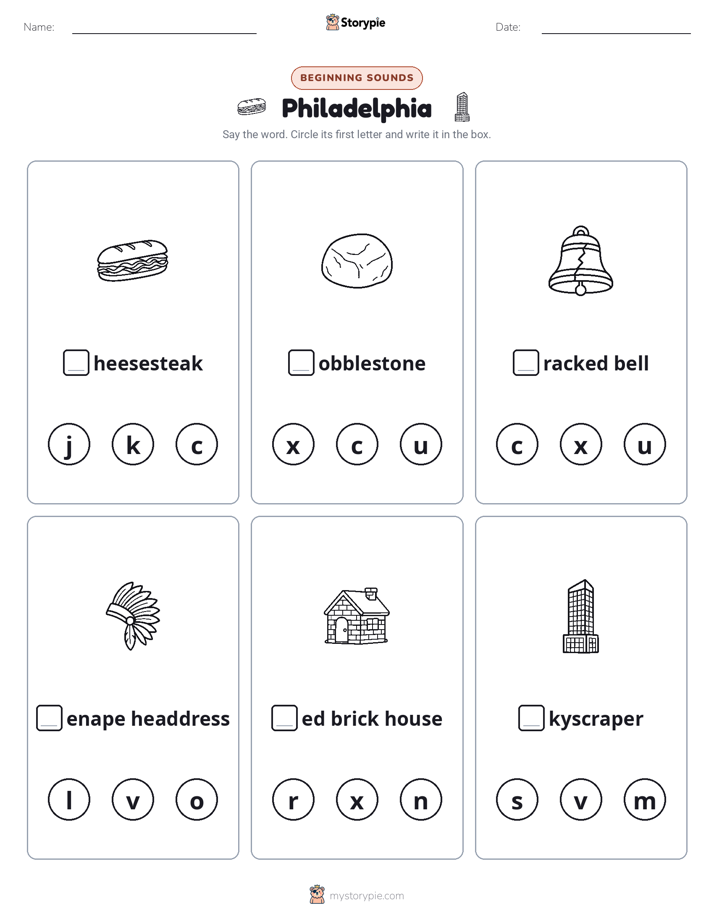 Beginning Sounds