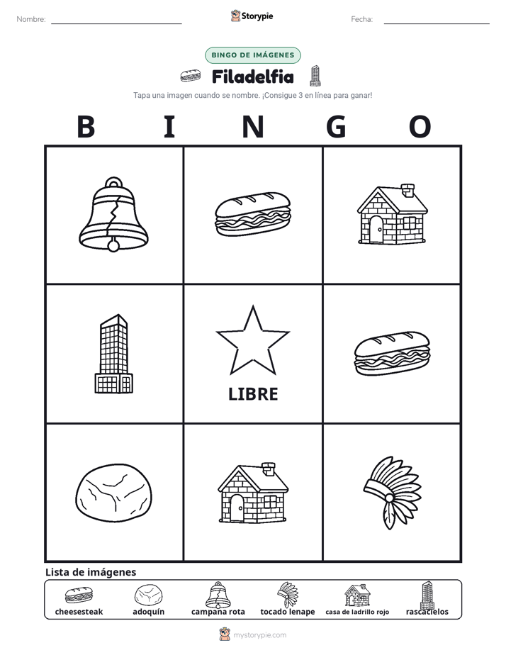 Bingo de Imágenes