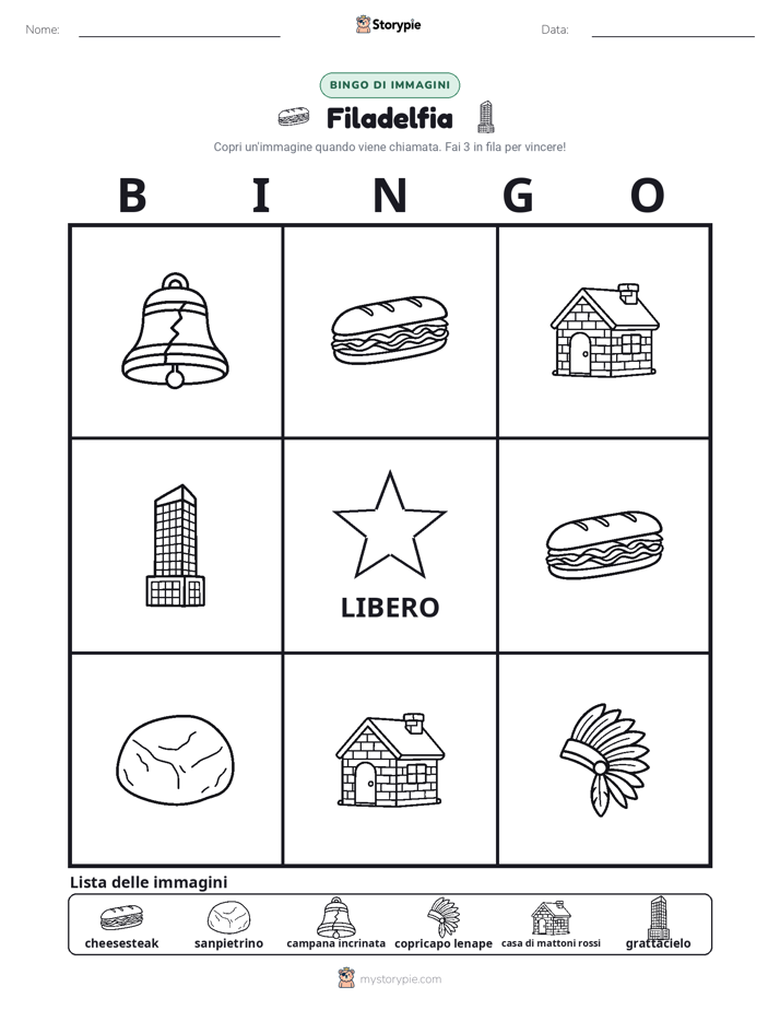 Bingo delle Immagini
