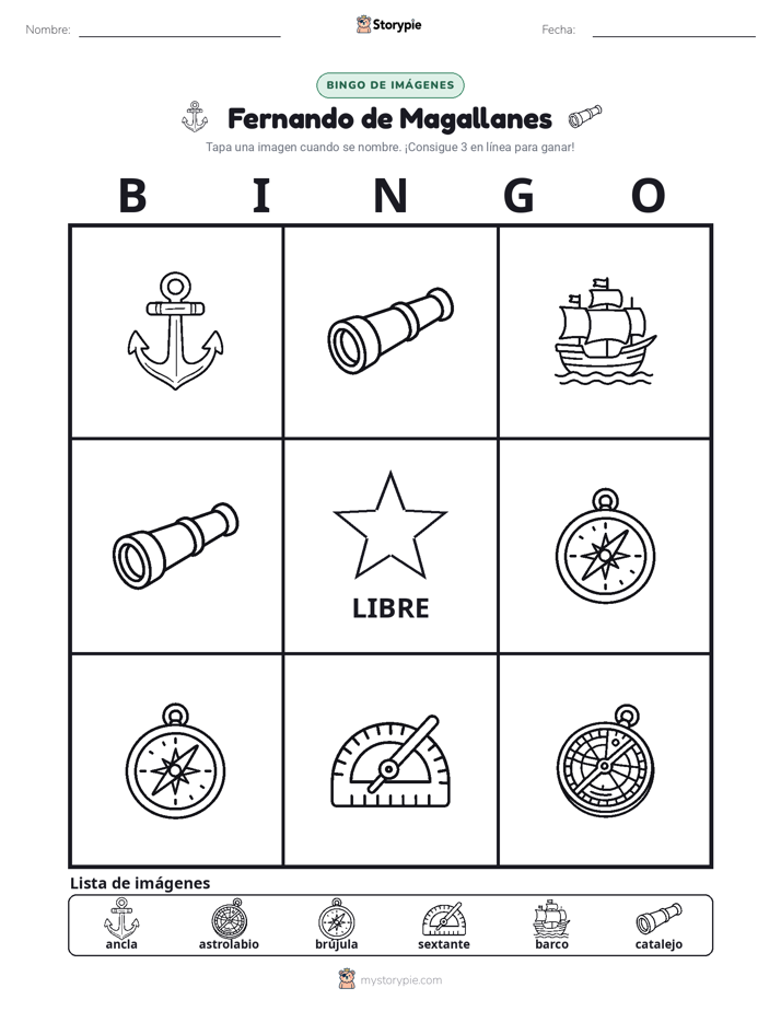 Bingo de Imágenes