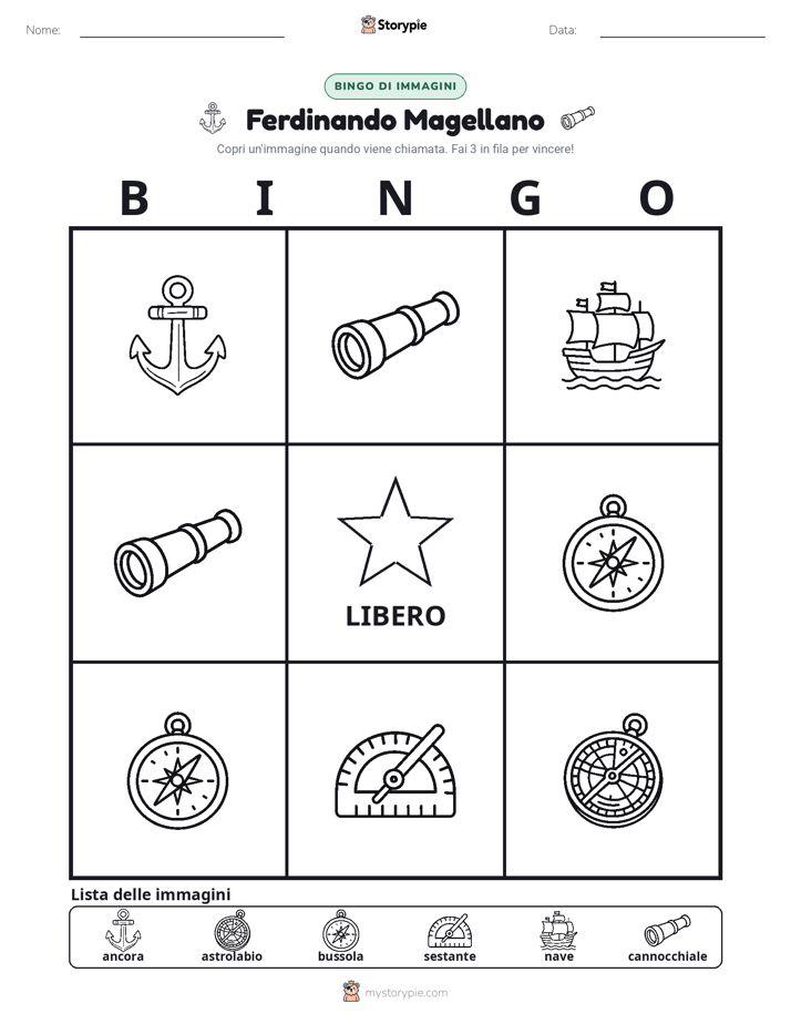 Bingo delle Immagini