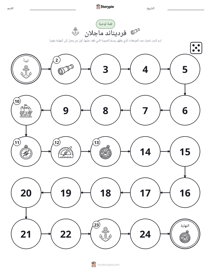 لعبة لف و تحرك