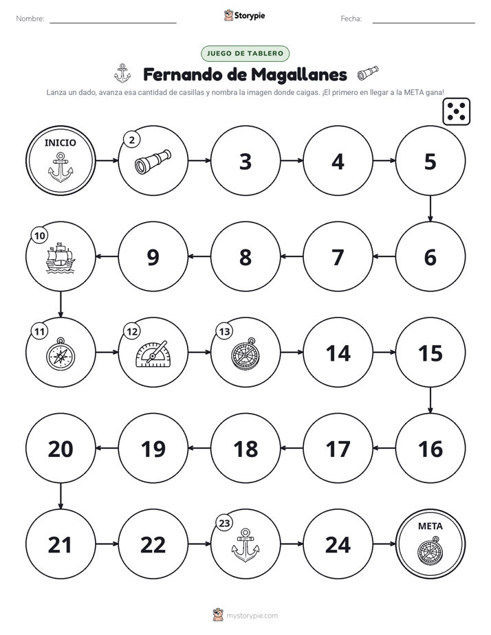 Juego de Rueda y Avanza