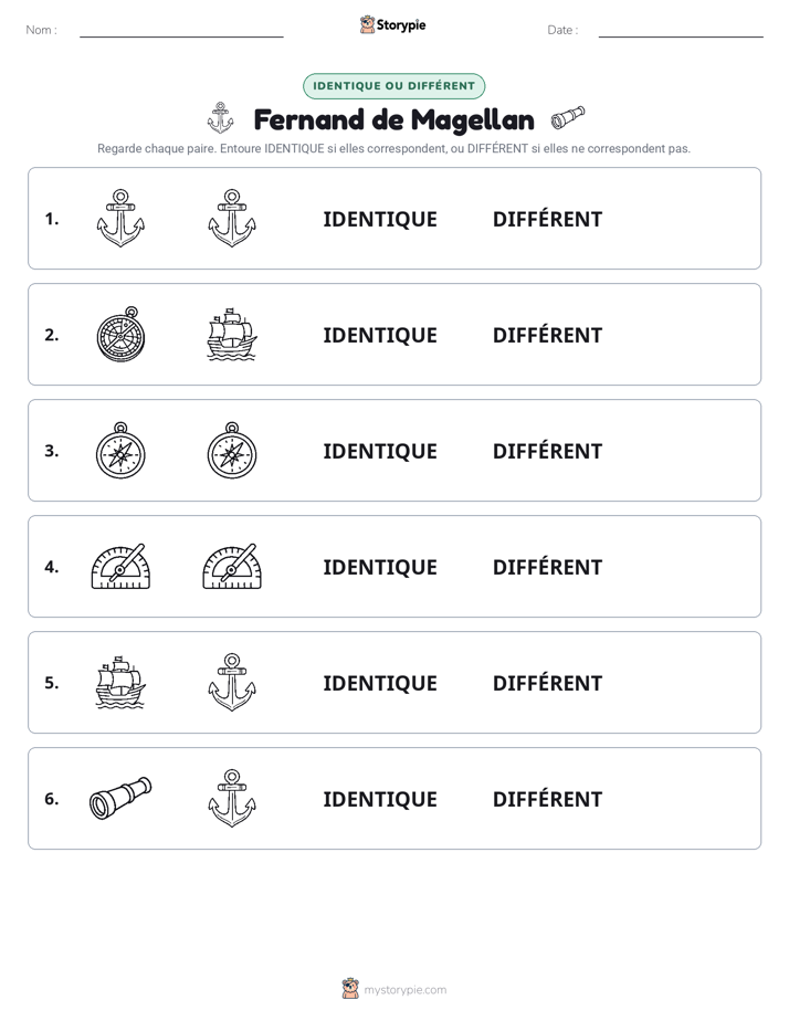 Identique ou Différent