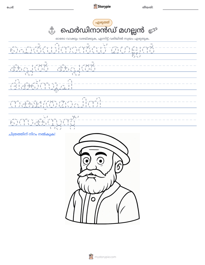 എഴുത്ത് പരിശീലനം