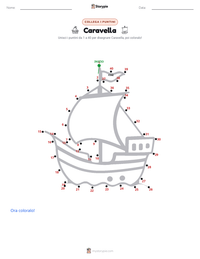Anteprima della scheda stampabile di Caravella