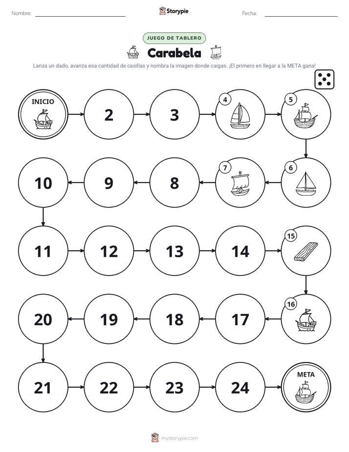 Juego de Rueda y Avanza
