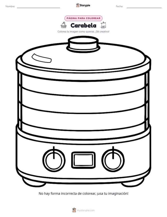 Página para Colorear