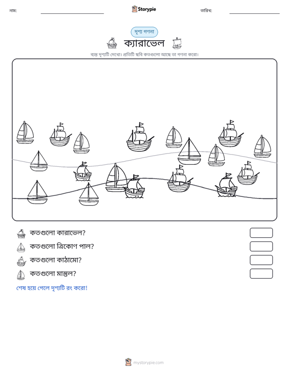গণনা দৃশ্য