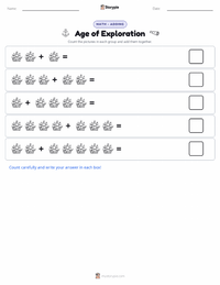 Age of Exploration printable worksheet preview