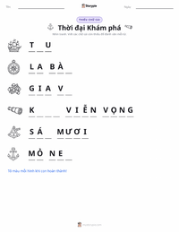 Xem trước tài liệu in sẵn Thời đại Khám phá